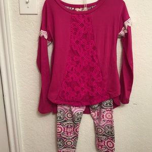 Matching set girls size 4